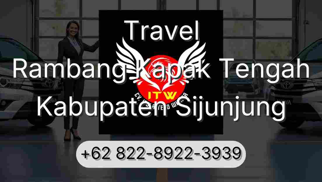 Travel Rambang Kapak Tengah Kabupaten Sijunjung