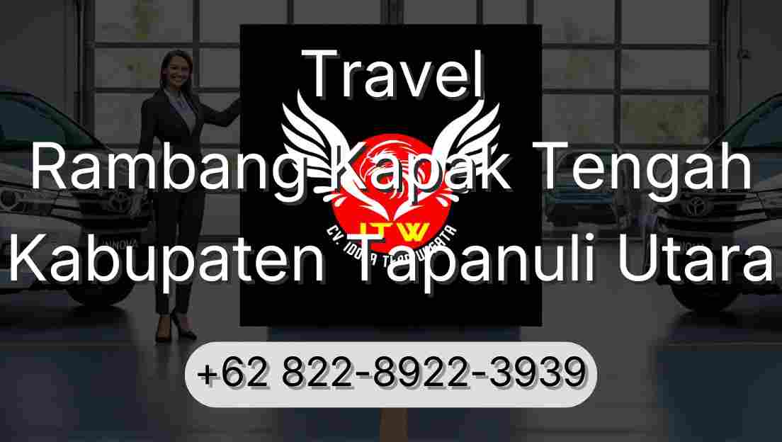 Travel Rambang Kapak Tengah Kabupaten Tapanuli Utara