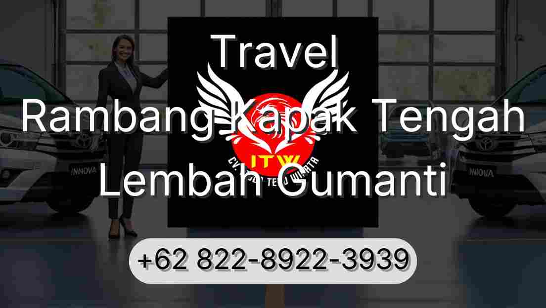 Travel Rambang Kapak Tengah Lembah Gumanti