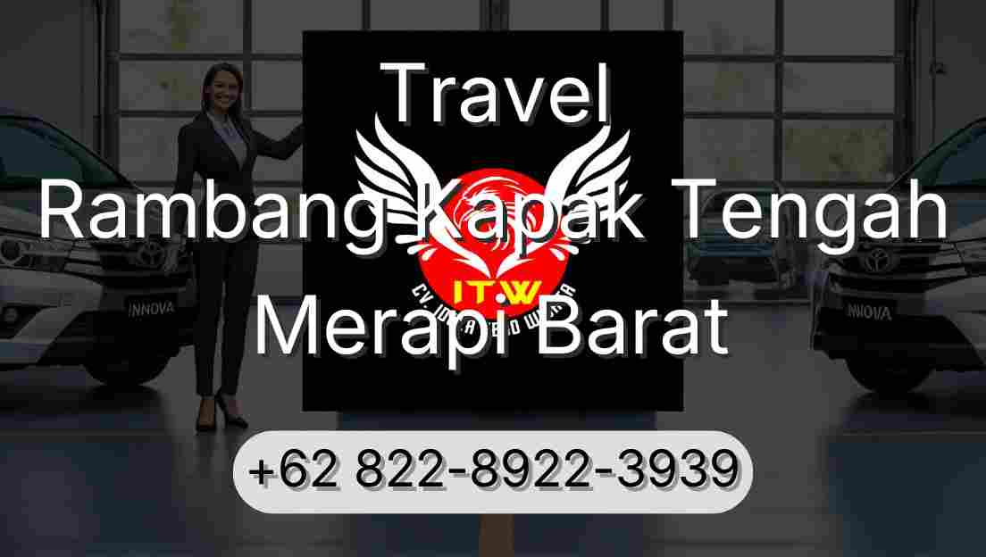 Travel Rambang Kapak Tengah Merapi Barat