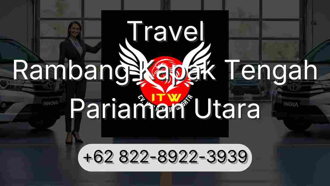 Travel Rambang Kapak Tengah Pariaman Utara