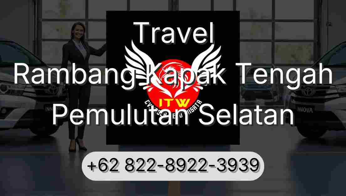 Travel Rambang Kapak Tengah Pemulutan Selatan