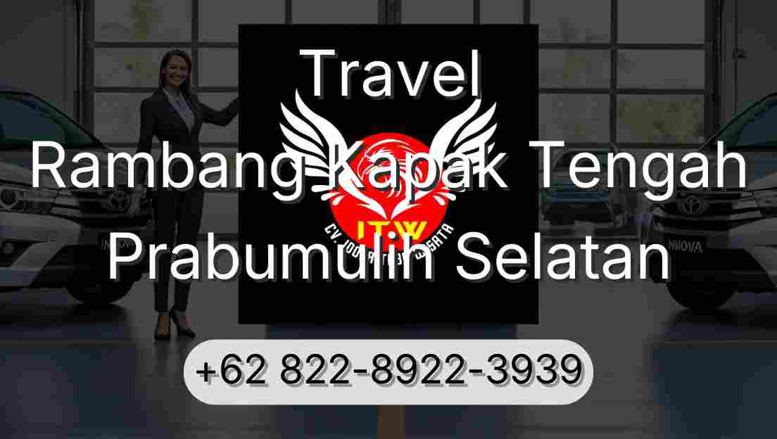 Travel Rambang Kapak Tengah Prabumulih Selatan