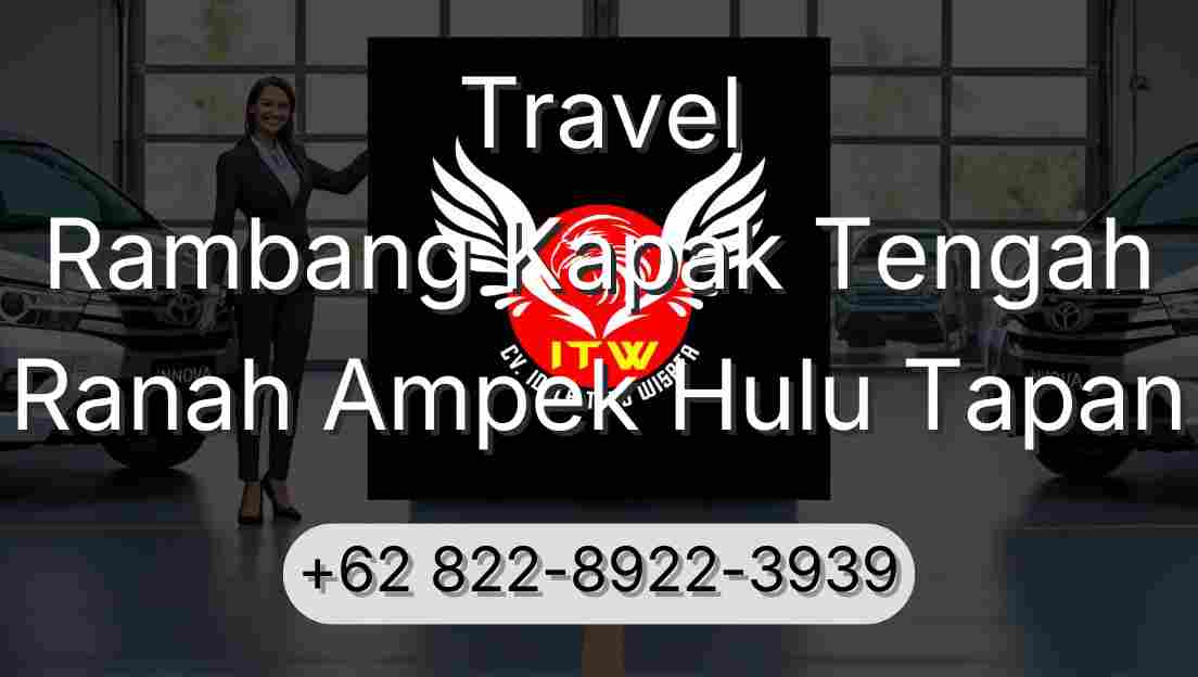Travel Rambang Kapak Tengah Ranah Ampek Hulu Tapan