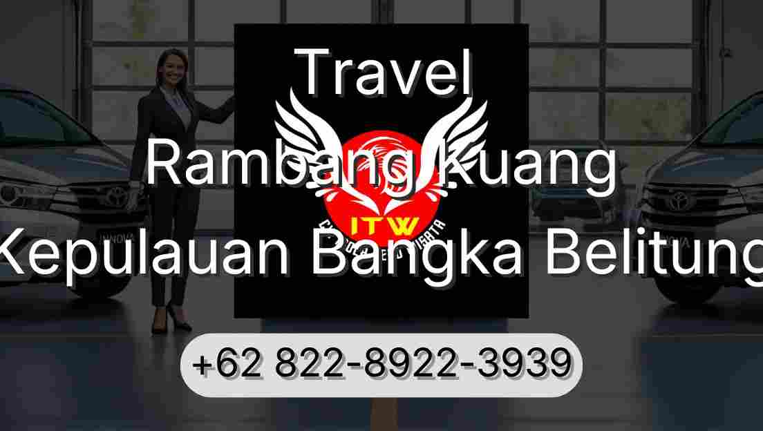 Travel Rambang Kuang Kepulauan Bangka Belitung