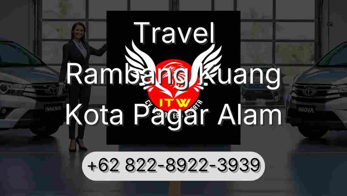 Travel Rambang Kuang Kota Pagar Alam