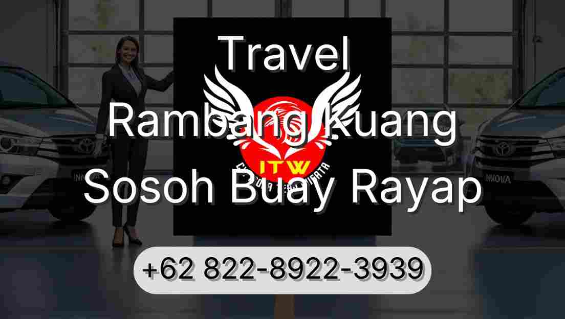 Travel Rambang Kuang Sosoh Buay Rayap
