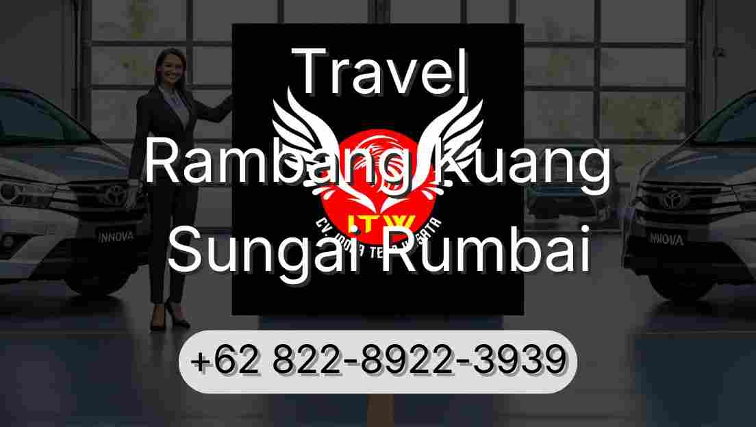 Travel Rambang Kuang Sungai Rumbai