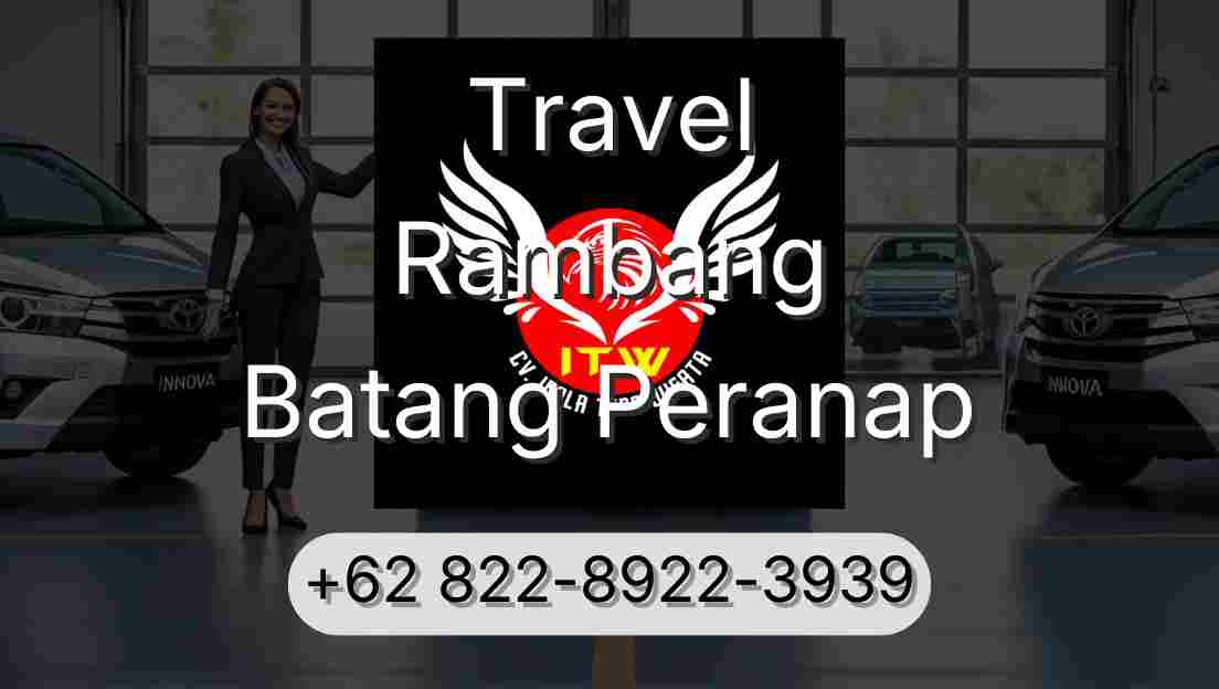 Travel Rambang Batang Peranap