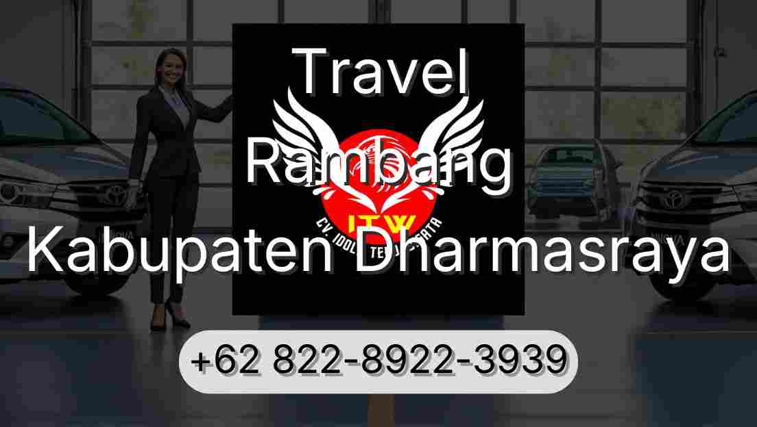 Travel Rambang Kabupaten Dharmasraya