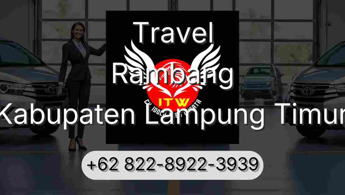 Travel Rambang Kabupaten Lampung Timur
