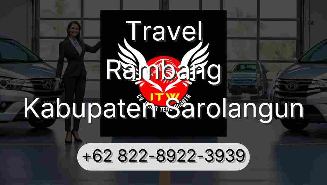 Travel Rambang Kabupaten Sarolangun