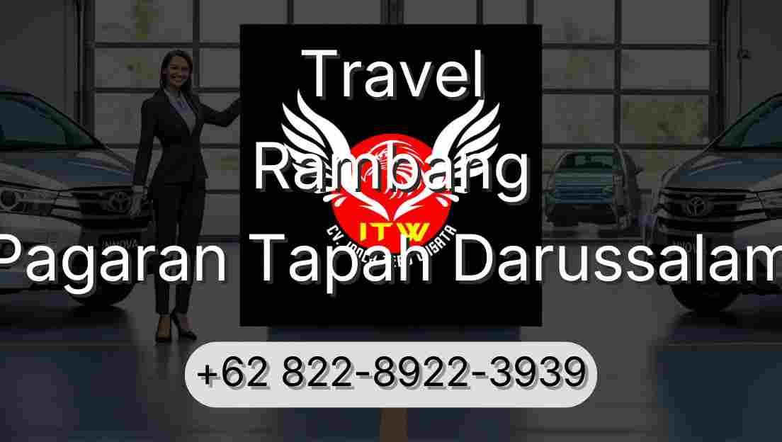 Travel Rambang Pagaran Tapah Darussalam