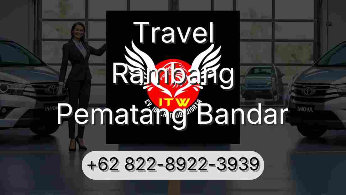 Travel Rambang Pematang Bandar