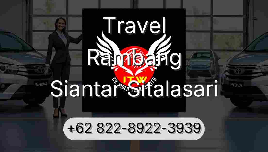 Travel Rambang Siantar Sitalasari