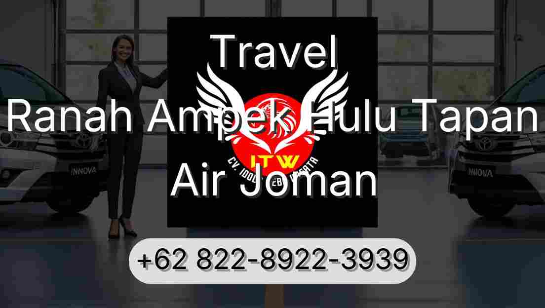 Travel Ranah Ampek Hulu Tapan Air Joman