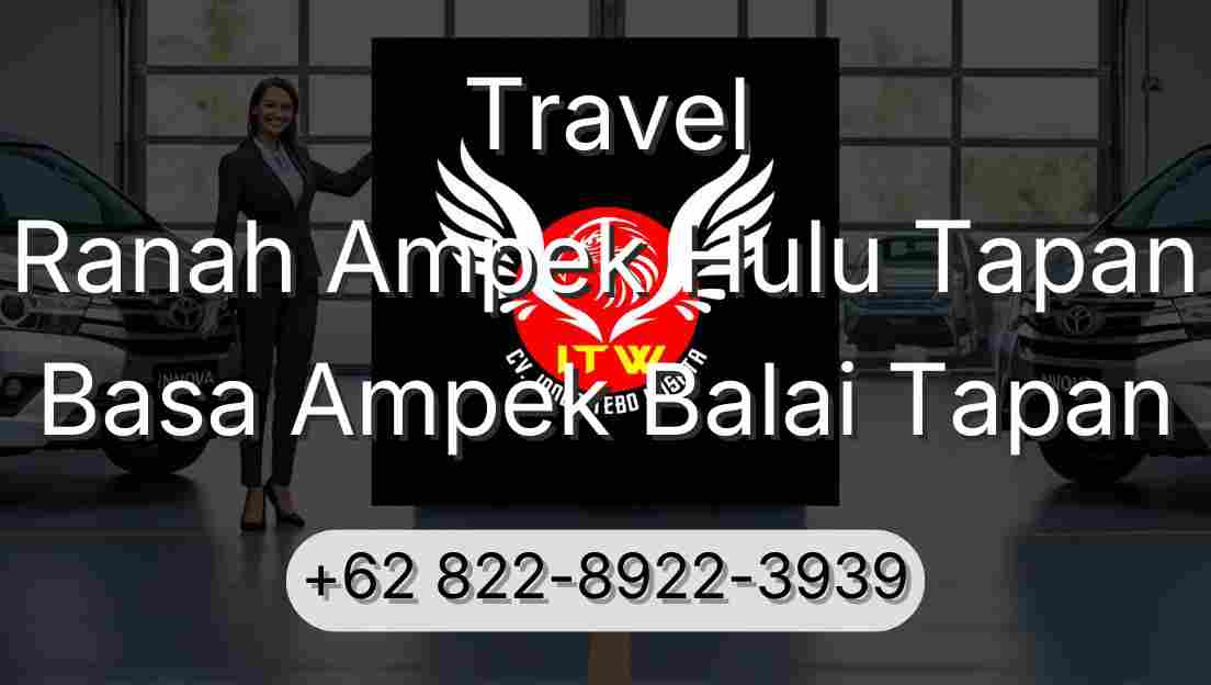 Travel Ranah Ampek Hulu Tapan Basa Ampek Balai Tapan