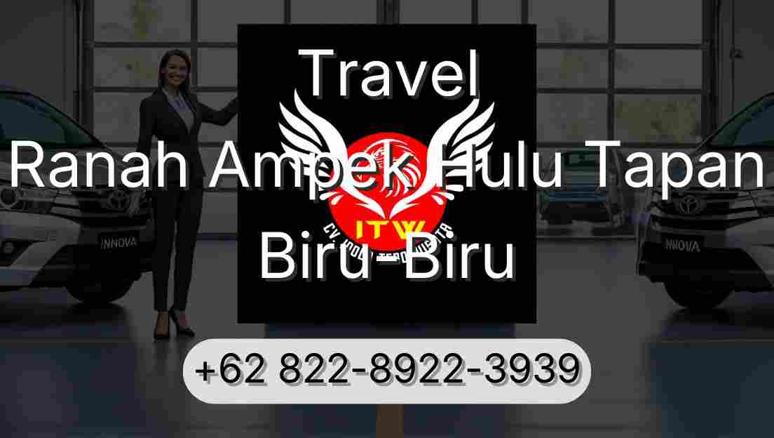 Travel Ranah Ampek Hulu Tapan Biru-Biru