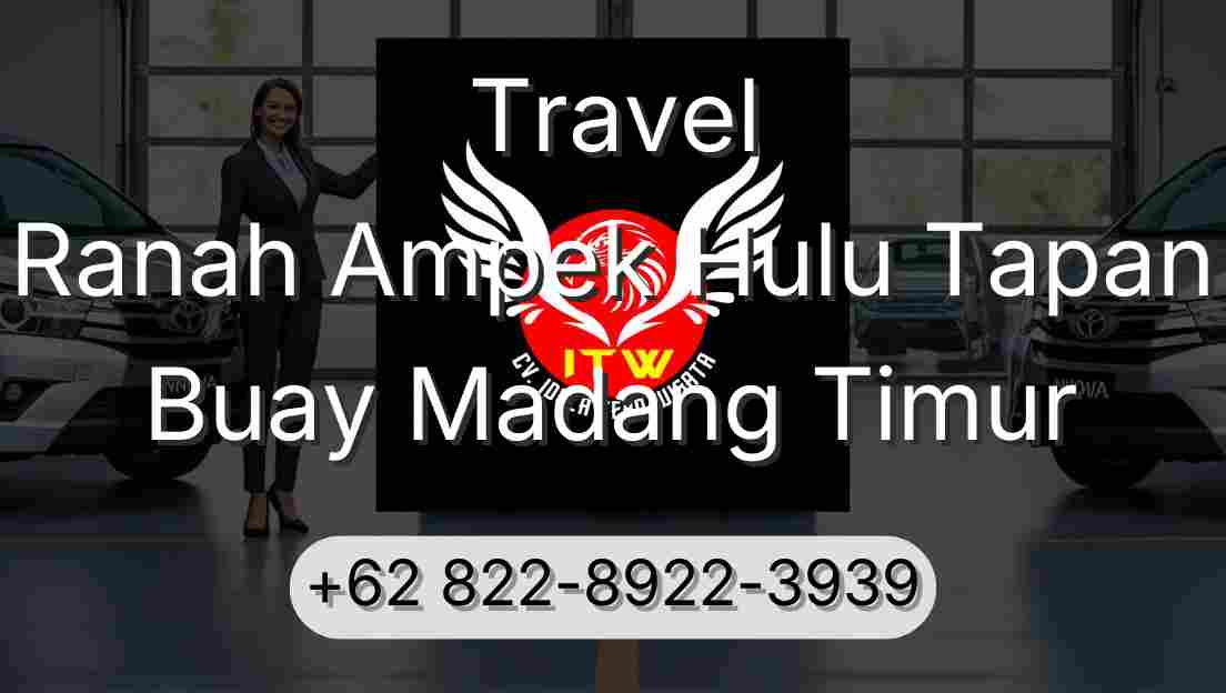 Travel Ranah Ampek Hulu Tapan Buay Madang Timur