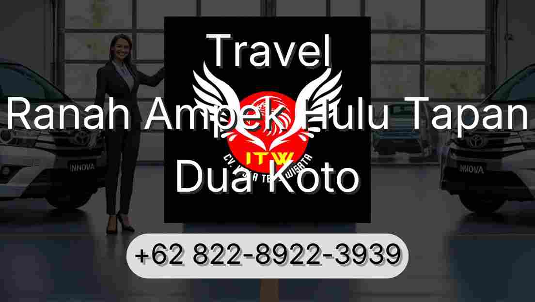 Travel Ranah Ampek Hulu Tapan Dua Koto