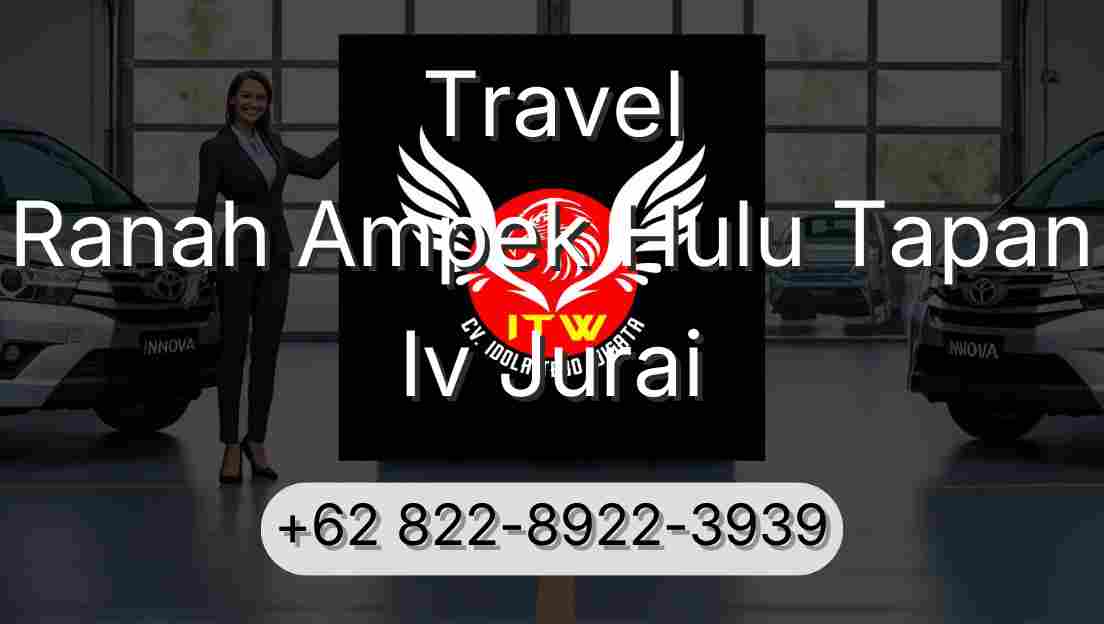 Travel Ranah Ampek Hulu Tapan Iv Jurai
