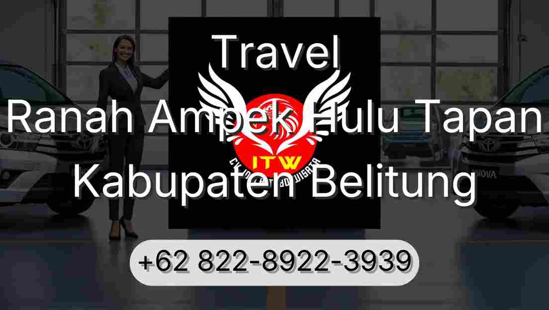 Travel Ranah Ampek Hulu Tapan Kabupaten Belitung