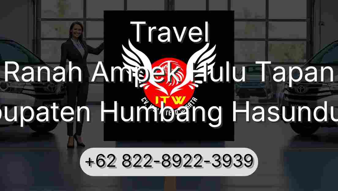 Travel Ranah Ampek Hulu Tapan Kabupaten Humbang Hasundutan