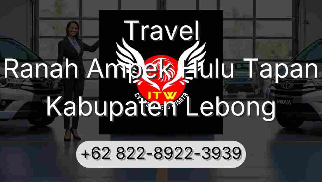 Travel Ranah Ampek Hulu Tapan Kabupaten Lebong