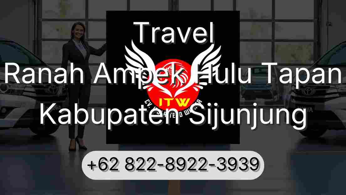 Travel Ranah Ampek Hulu Tapan Kabupaten Sijunjung