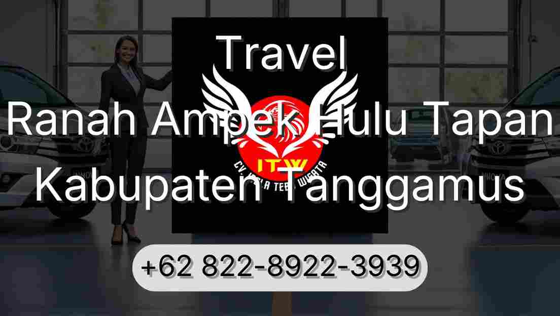 Travel Ranah Ampek Hulu Tapan Kabupaten Tanggamus