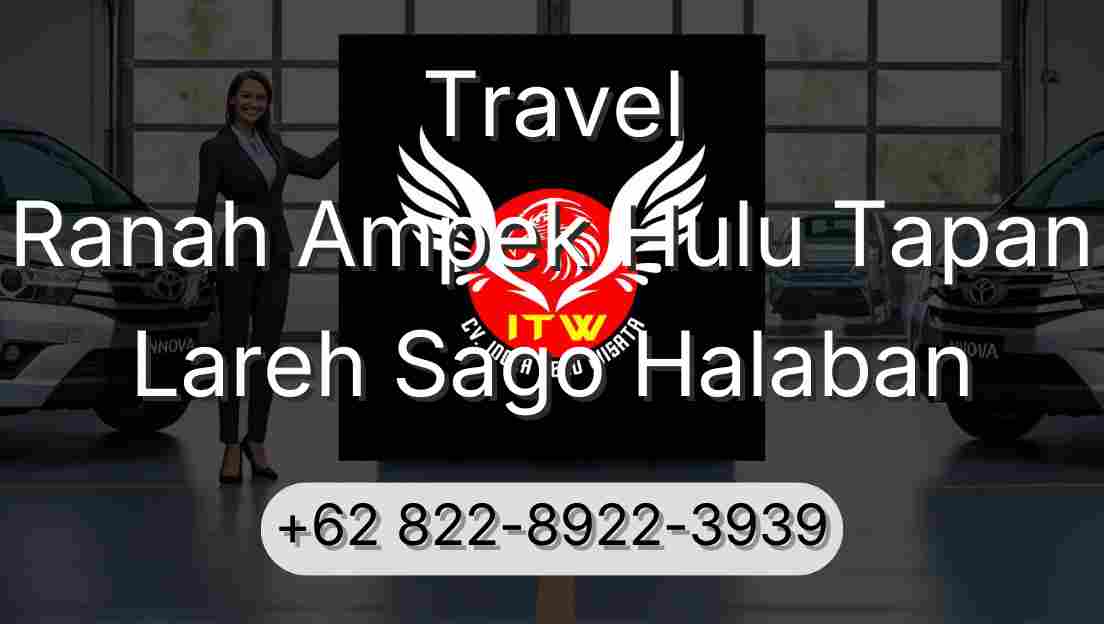 Travel Ranah Ampek Hulu Tapan Lareh Sago Halaban