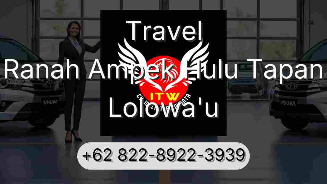 Travel Ranah Ampek Hulu Tapan Lolowa'u