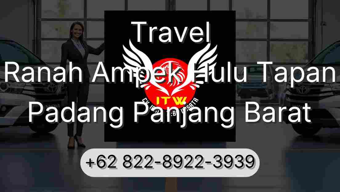 Travel Ranah Ampek Hulu Tapan Padang Panjang Barat