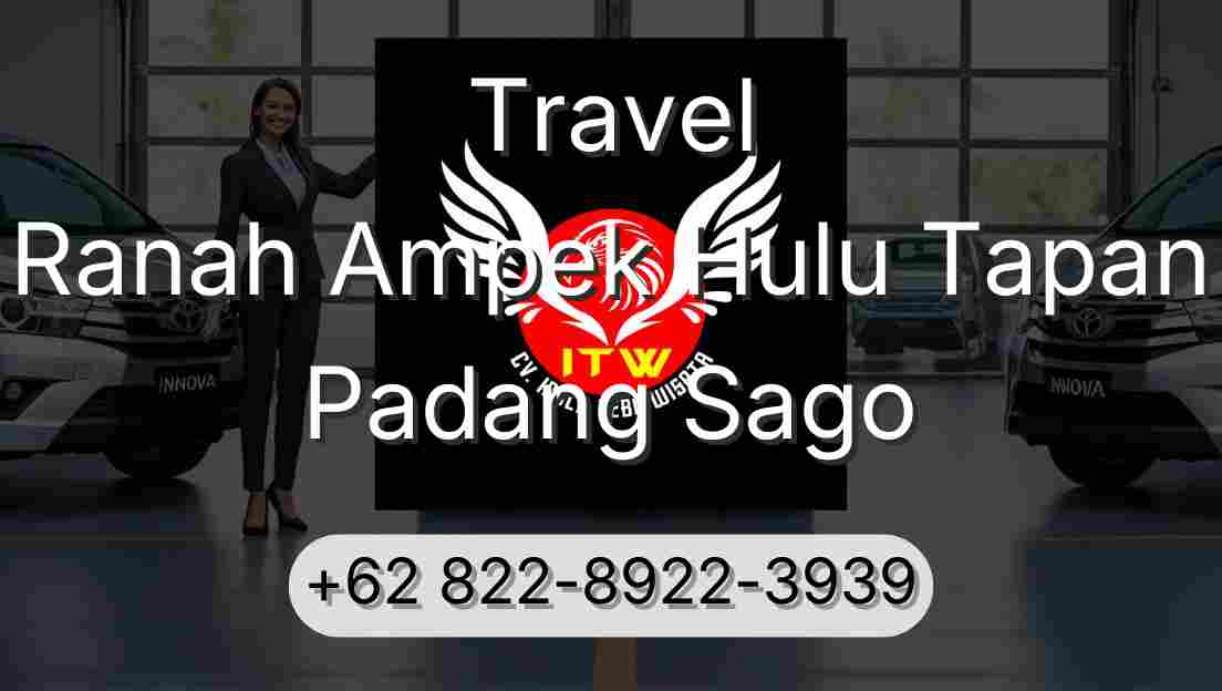 Travel Ranah Ampek Hulu Tapan Padang Sago