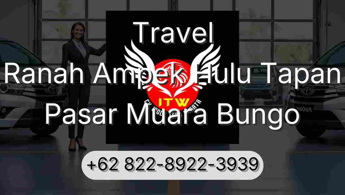 Travel Ranah Ampek Hulu Tapan Pasar Muara Bungo