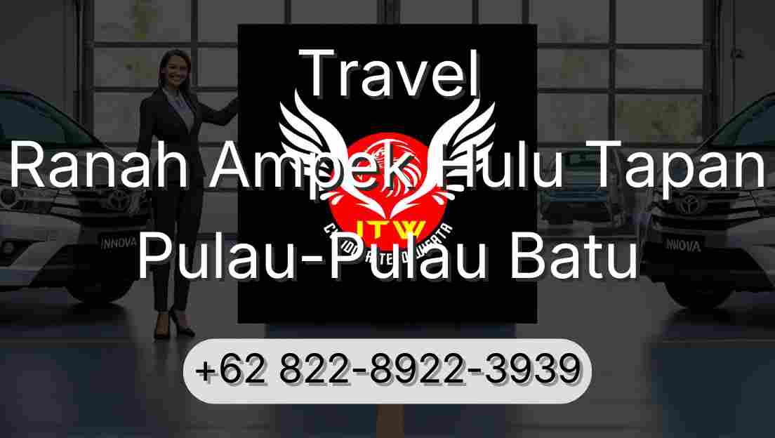 Travel Ranah Ampek Hulu Tapan Pulau-Pulau Batu