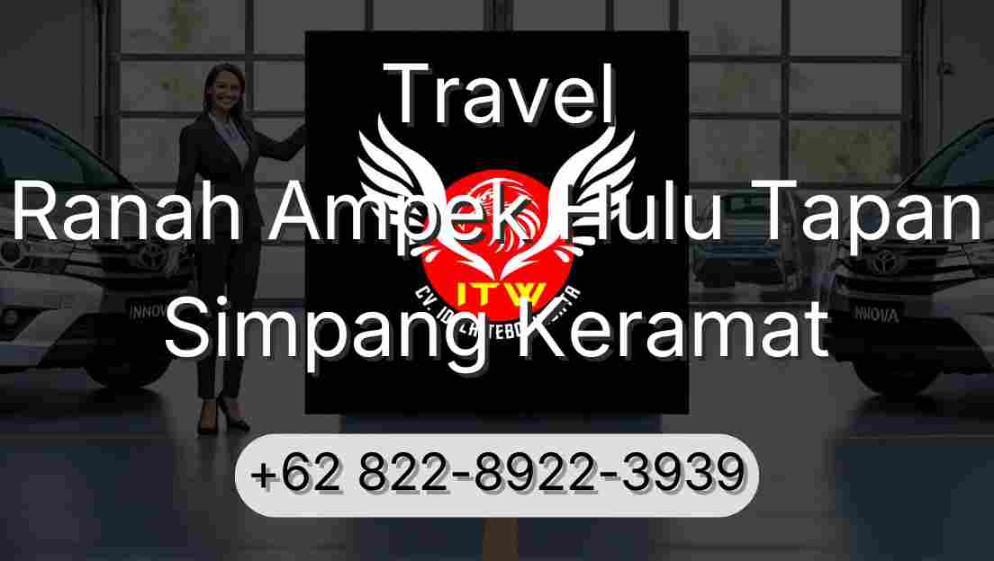 Travel Ranah Ampek Hulu Tapan Simpang Keramat
