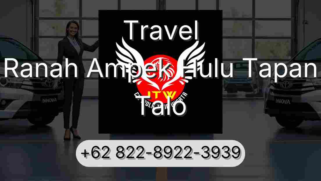 Travel Ranah Ampek Hulu Tapan Talo