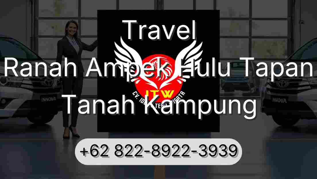Travel Ranah Ampek Hulu Tapan Tanah Kampung
