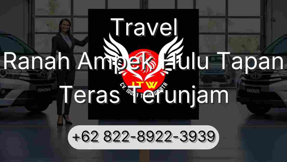 Travel Ranah Ampek Hulu Tapan Teras Terunjam