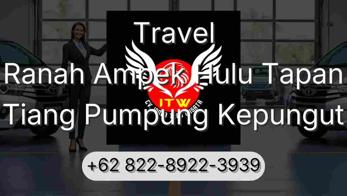 Travel Ranah Ampek Hulu Tapan Tiang Pumpung Kepungut