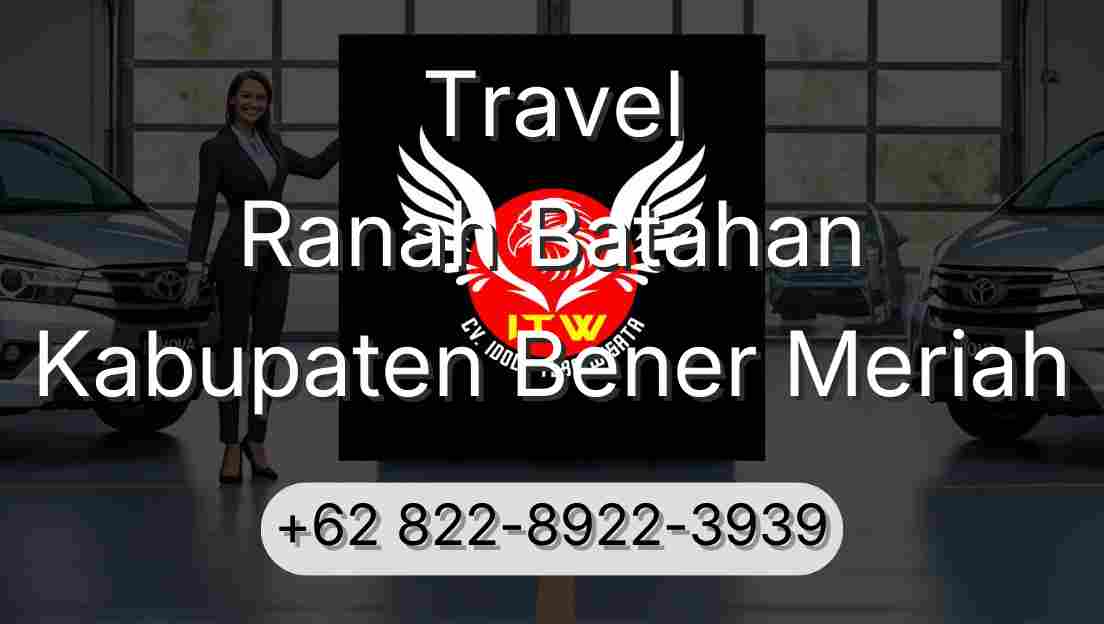 Travel Ranah Batahan Kabupaten Bener Meriah