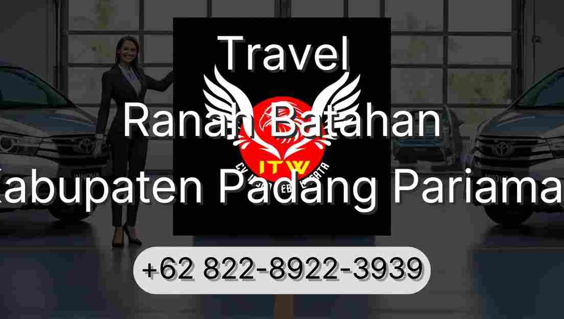 Travel Ranah Batahan Kabupaten Padang Pariaman