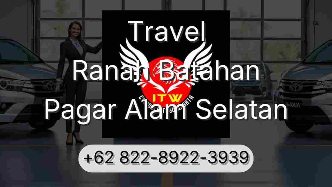 Travel Ranah Batahan Pagar Alam Selatan