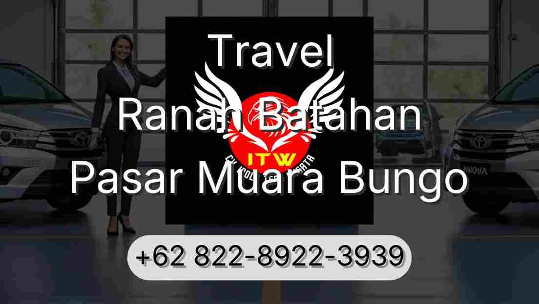 Travel Ranah Batahan Pasar Muara Bungo