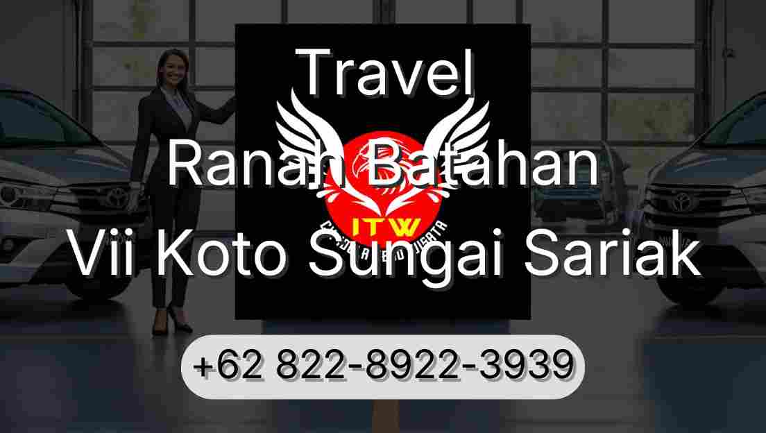 Travel Ranah Batahan Vii Koto Sungai Sariak