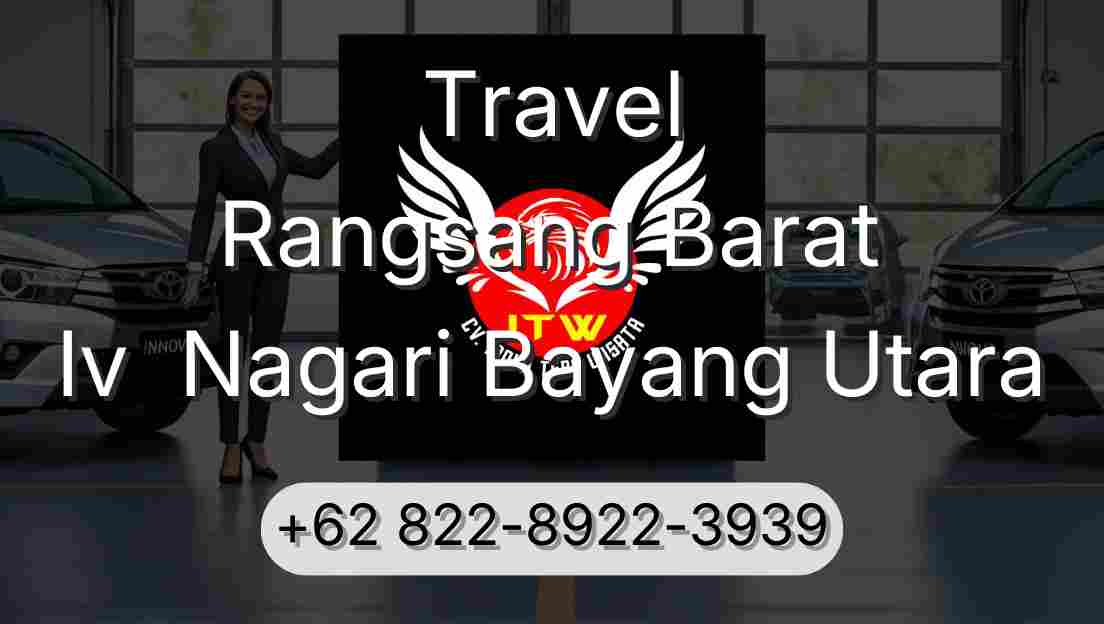 Travel Rangsang Barat Iv  Nagari Bayang Utara