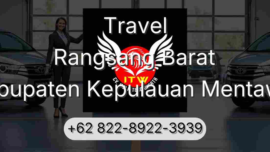 Travel Rangsang Barat Kabupaten Kepulauan Mentawai