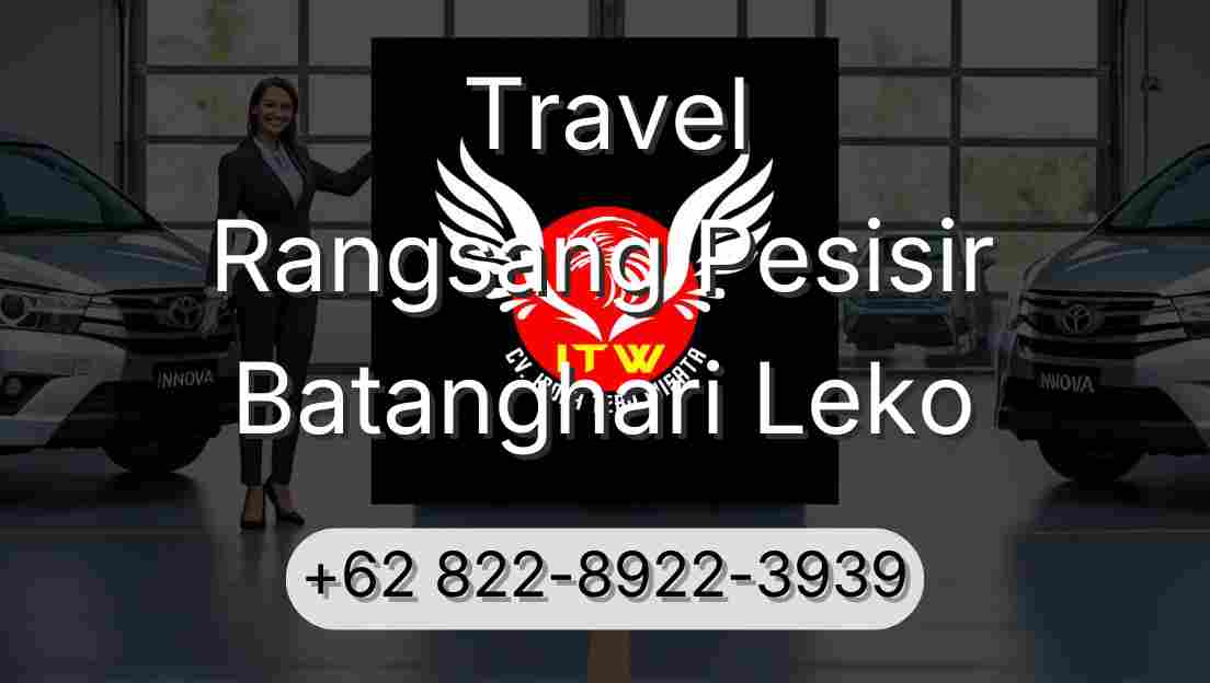 Travel Rangsang Pesisir Batanghari Leko