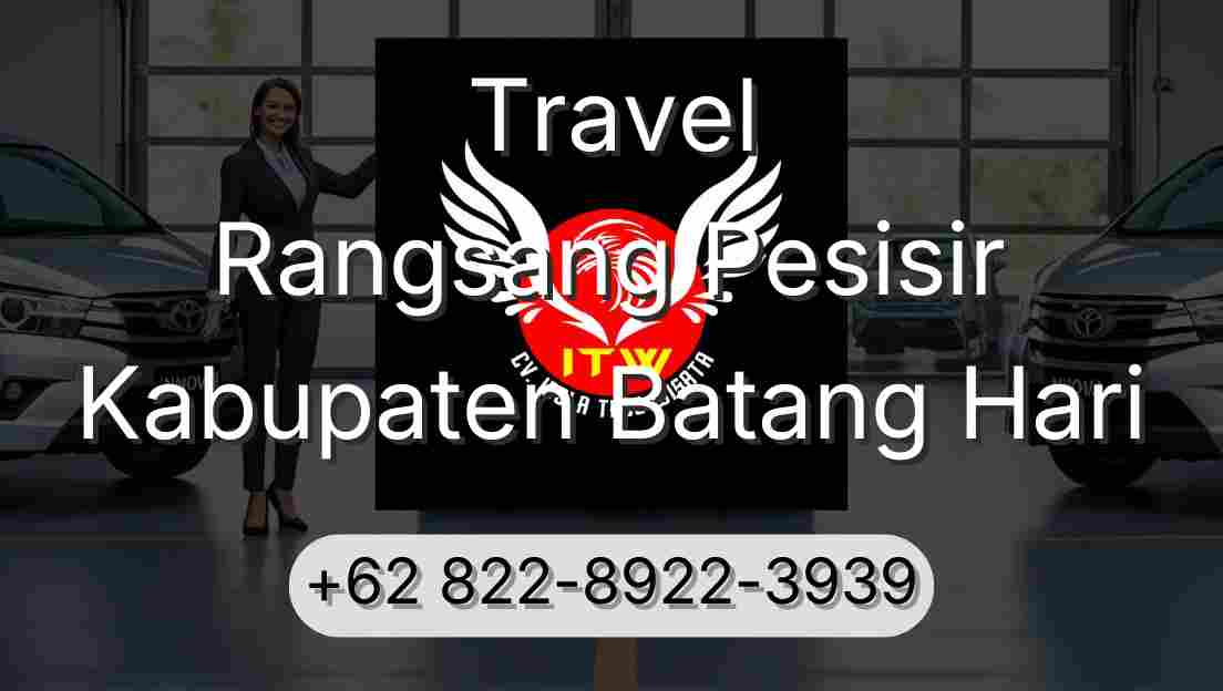 Travel Rangsang Pesisir Kabupaten Batang Hari